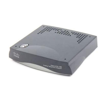 Cisco ATA 186 Adattatore Telefonico Analogico 2 Porte FXS + Alimentatore AC/DC - Nuovo